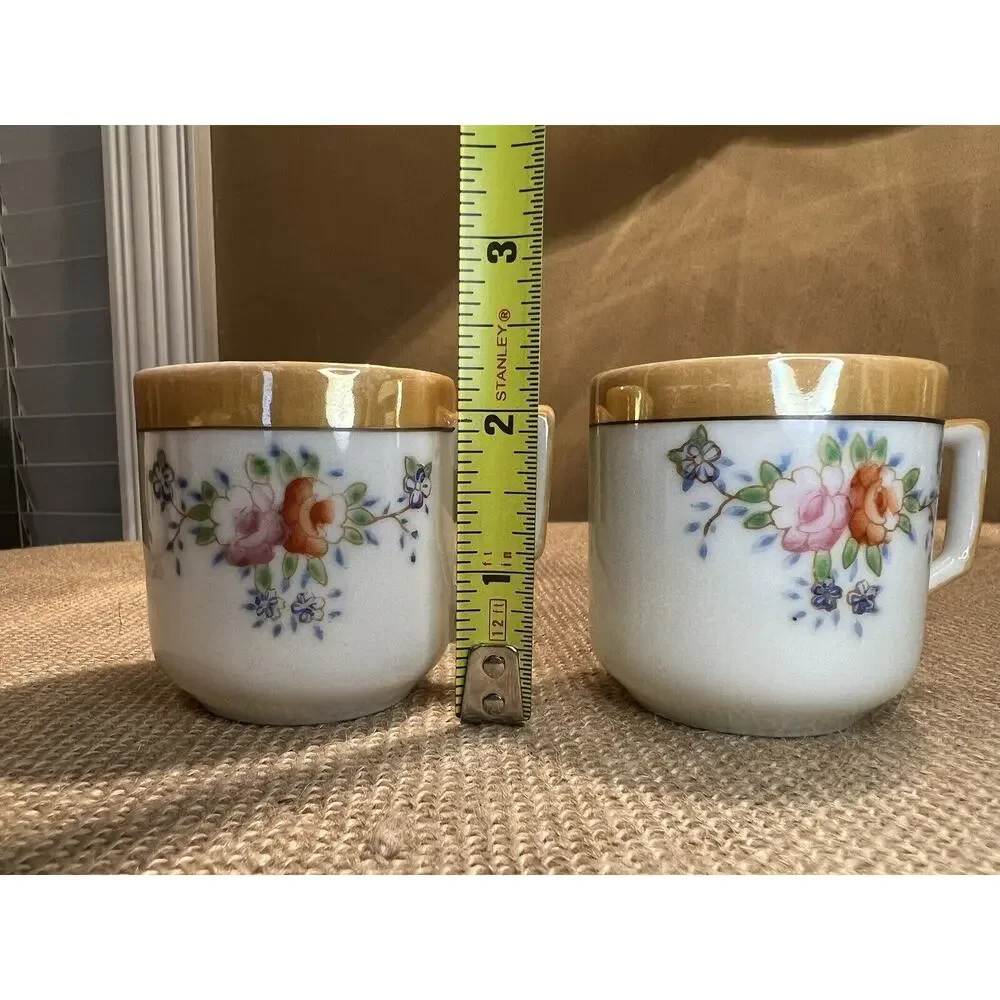 Vintage Expresso / Tea Cups Made in Occupied Japan-Lot of 2
